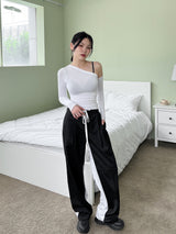 アンバランスウォーマーセットアップ/Unbalance Warmer Set T-shirt (3color)