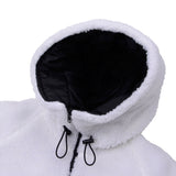 [UNISEX] EMT Bag Anorak Faux-Shearling Coat (White) (6656029163638)
