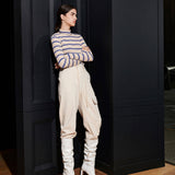 SAMUEL TURTLENECK TEE, LIGHT BEIGE+BLUE S/T (6633253535862)