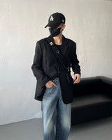 ベーシックツーボタンジャケット / FL Basic Two Button Jacket (2 colors)