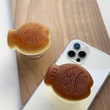 クリームフィッシュシェイプパンスマートグリップ