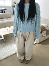 Comet twist knit