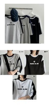 シカラップカラー半袖Tシャツ / Cica Wrap Color Short Sleeve Tee