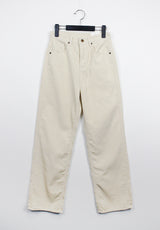 フレールコーデュロイパンツ/Frere Corduroy Pants [ Ivory S ]
