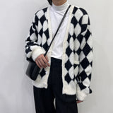 YMダイヤモンドモヘアカーディガン/YM Diamond Mohair Cardigan (2 colors)