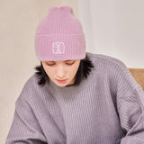 VA 3D Square Beanie / Coral