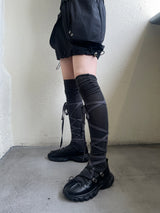 リボンロングニーソックス / Ribbon long knee socks