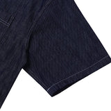 Moment raw material denim short-sleeved shirt (3 colors)