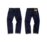 チームスリムデニムパンツ/TEAM / Slim Denim (Blue) Pants