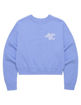 Wセラーロゴスウェットシャツ/W SELLER LOGO SWEATSHIRT SKY BLUE(CV2CSFM466A)