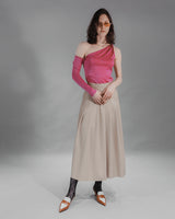 Shoulder Knotted Metal Top (6676026523766)