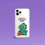 cookie dino jelly case (iphone case) (6638913060982)