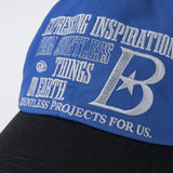 Bロゴボールキャップ / b logo ball cap [blue]
