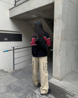 (Unisex) String cargo pants