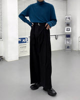 ツインベルトワイドパンツ/SK Twin Belt Wide Pants (3 colors)