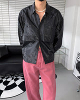 CR ラミネーティングクロップドジャケット / CR Laminating Cropped Jacket (2 colors)