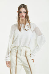 ハンドシースルーニット / HAND SEE-THROUGH KNIT