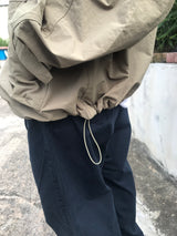 Robust one tuck cotton pants