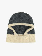 BUTTON KNIT BALACLAVA