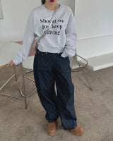 ダイヤモンドデニムパンツ / no.3014 Diamond Denim Pants