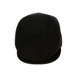 Stud Logo Retro Wool Beret Black