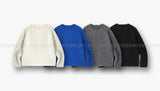 YM Raven Alpaca Wool Crop Knitwear (4 colors)