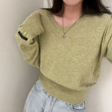 ソフトVネックニットウェア / [Bellide made] Soft V-neck knitwear