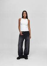 [B-BASIC] Round Neck Napping Sleeveless