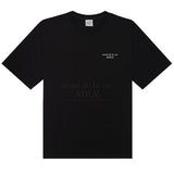 ADLV BASIC SHORT SLEEVE T-SHIRT 2 R BLACK
