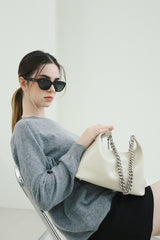 ボールドチェーンシティバッグ / BOLD CHAIN CITY BAG_3COLORS
