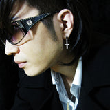 ナイーブクロスD-2シルバーイヤリング / Naive Cross-D2 silver earring (4593051926646)