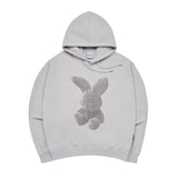 グレーファジーラビットフーディー GREY