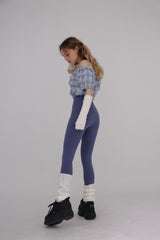 DOUBLELAP LEGGINGS- indi blue (6627531653238)