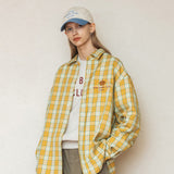 GHCウェスタンシャツ/GHC WESTERN SHIRT_YELLOW CHECK