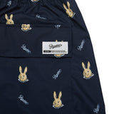 WDコージーMBトラックパンツミニベアラビット / BSR2223FWPT044 WD COZY MB TRACK PANTS MINI BEARRABBIT NAVY