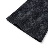 デニムニットブロッキングパンツ / Denim Knit Blocking Pants [BLACK](Copy) (6674495799414)