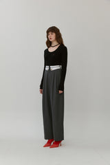 Round neck knit
