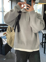 キャンディーデイリールーズフィットカラニット/CANDY DAILY LOOSE FIT KARA KNIT