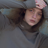 Logo High-neck Heat Crop T
