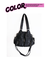 funky leather daily bag (6667283791990)