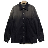 (UNISEX) メゾンウォッシングオーバーデニムシャツ