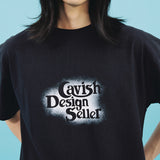STENCIL SELLER LOGO SS TEE CHARCOAL(CV2CMUT501A) (6691127492726)
