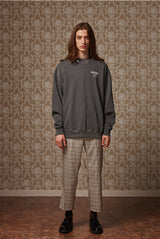 Cropped slacks - Beige check (4622120353910)