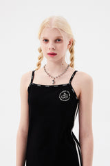 ドゥードゥルチェリースポーツドレス / DOODLE CHERRY SPORTS DRESS [BLACK]