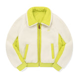 CHERRY REVERSIBLE OUTDOOR JACKET [LIME]