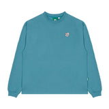 ホワイトマックボ長袖Tシャツ (T21112S) - B.GREEN