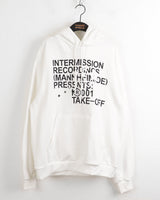 レコーディングY2K レターリングボクシーロングスリーブフーディTシャツ
