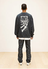 DWMUオーバーサイズスウェットシャツ/DWMU OVERSIZED SWEAT SHIRTS