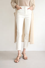 バンディングストレートパンツ / SOOTHING CREAM JEANS / BANDING STRAIGHT PANTS