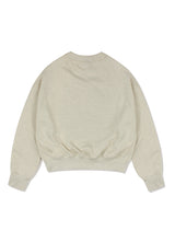 Women's Crop Le Lis balpo Embo Embroidery Sweatshirt Navy(FCB4TS360W)